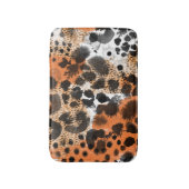 Tapis De Bain Peau animale : motif léopard créatif. (Devant (Vertical))