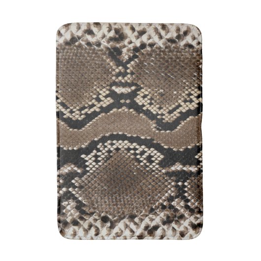 Tapis De Bain Peau de serpent Python Faux Rock (Devant (Vertical))