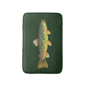 Tapis De Bain Pêche Brown À La Truite, Ichthyologie (Devant (Vertical))
