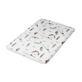 Tapis De Bain Pêche Motif à thème de poisson de bâton et de bobi (Angle)
