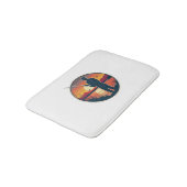 Tapis De Bain Pêche Rétro Pêche Poisson Sunset (Angle)