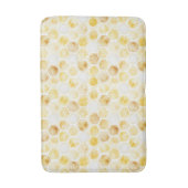 Tapis De Bain Peigne jaune or (Devant (Vertical))