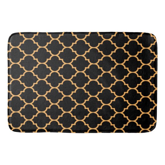 Tapis De Bain Peigne noir (Devant)