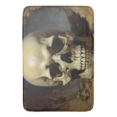 Tapis De Bain Peinture à l'huile de crâne Style peinture illustr (devant Vertical)