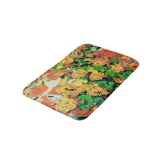 Tapis De Bain Peinture à l'huile Retro : Van Gogh Monet (Angle)