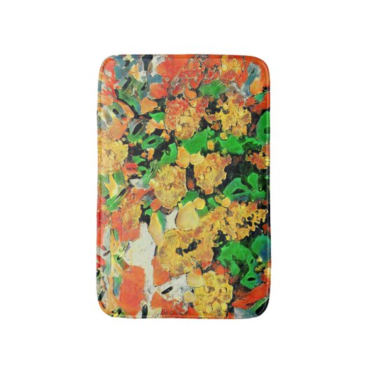 Tapis De Bain Peinture à l'huile Retro : Van Gogh Monet (Devant (Vertical))