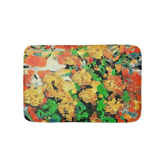 Tapis De Bain Peinture à l'huile Retro : Van Gogh Monet (Devant)