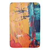 Tapis De Bain Peinture Artistique Design moderne (devant Vertical)