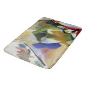 Tapis De Bain Peinture avec Centre Vert - Wassily Kandinsky (Angle)