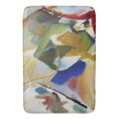 Tapis De Bain Peinture avec Centre Vert - Wassily Kandinsky (devant Vertical)