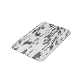 Tapis De Bain Peinture blanche écaillée (Angle)
