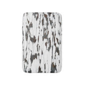 Tapis De Bain Peinture blanche écaillée (Devant (Vertical))