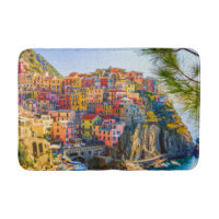 Peinture Cinque Terre Ligurie Italie Mer Falaise