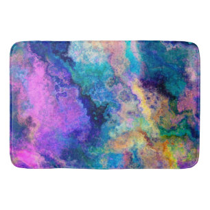 Tapis De Bain Peinture couleur Abalone Shell