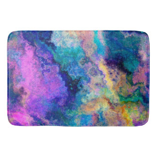 Tapis De Bain Peinture couleur Abalone Shell