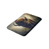 Tapis De Bain Peinture de bison (Angle)