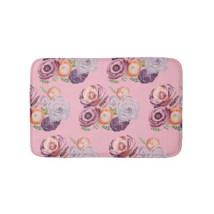 Tapis De Bain Peinture de fleurs Mat de bain