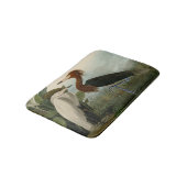 Tapis De Bain Peinture de la faune d'Audubon Heron violet (Angle)
