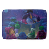 Tapis De Bain Peinture de lecture en hiver (Devant)