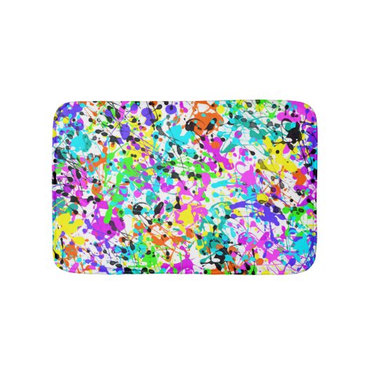 Tapis De Bain Peinture de plaque (Devant)
