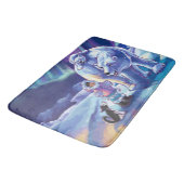 Tapis De Bain Peinture de pots polaires (Angle)