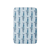 Tapis De Bain Peinture de requin Océan Motif (Devant (Vertical))