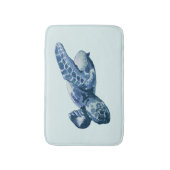 Tapis De Bain Peinture de tortue de mer Mat (Devant (Vertical))