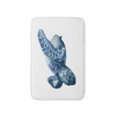 Tapis De Bain Peinture de tortue de mer Mat (Devant (Vertical))