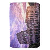 Tapis De Bain Peinture du Colisée à Rome au coucher du soleil (devant Vertical)