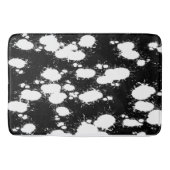 Tapis De Bain Peinture noire et blanche (Devant)