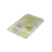 Tapis De Bain Peinture sensible d'aquarelle de libellule (Angle)