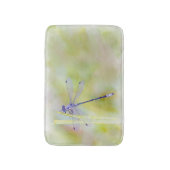 Tapis De Bain Peinture sensible d'aquarelle de libellule (Devant (Vertical))