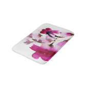 Tapis De Bain Peintures florales abstraites 4 d'aquarelle (Angle)