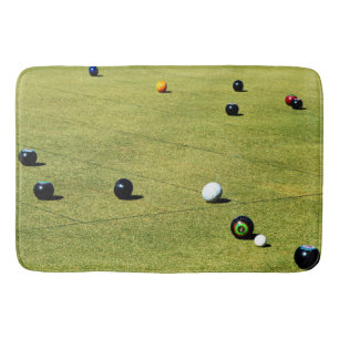 Tapis De Bain Pelouse Bowls Jeu, Grande Mémoire Mat Mat