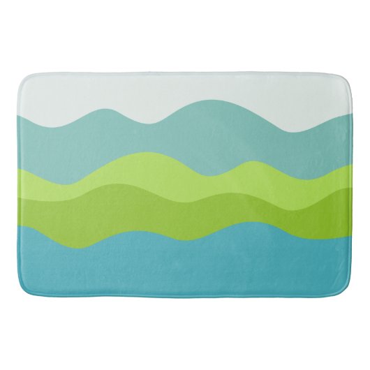 Tapis De Bain Péninsule verte (Devant)