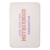 Tapis De Bain Pensez À Votre Propre Maternité (devant Vertical)