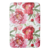 Tapis De Bain Peony blossoms Bath Mat (devant Vertical)