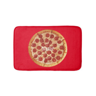 Tapis De Bain Pepperoni Pizza Thunder_Cove