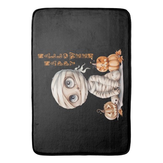 Tapis De Bain Perch citrouille (devant Vertical)