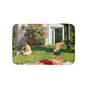 Tapis De Bain Père de arrosage