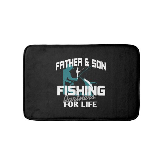 Tapis De Bain Père Fils Pêche (Devant)