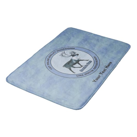 Tapis De Bain Père Noël 1er Polar Airlift Sqdn - Subduit (Angle)