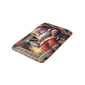 Tapis De Bain Père Noël dort Noël (Angle)
