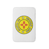 Tapis De Bain Père Noël Fe Nouveau-Mexique (Devant (Vertical))