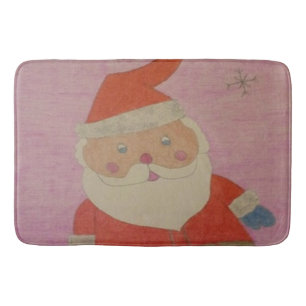 Tapis De Bain Père Noël vintage