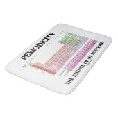 Tapis De Bain Périodicité l'essence de ma chimie d'existence (Angle)