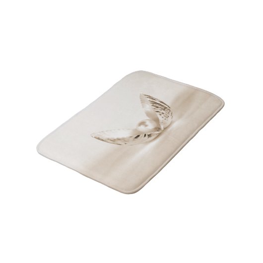 Tapis De Bain perle en coquille d'huître (Angle)