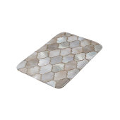 Tapis De Bain Perle et or marocain (Angle)