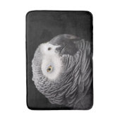 Tapis De Bain Perroquet Gris Africain (Devant (Vertical))