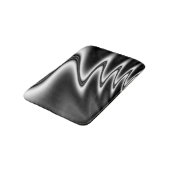 Tapis De Bain Perruque noire et blanche Wiggle (Angle)